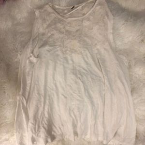 Free People white blouse, size M